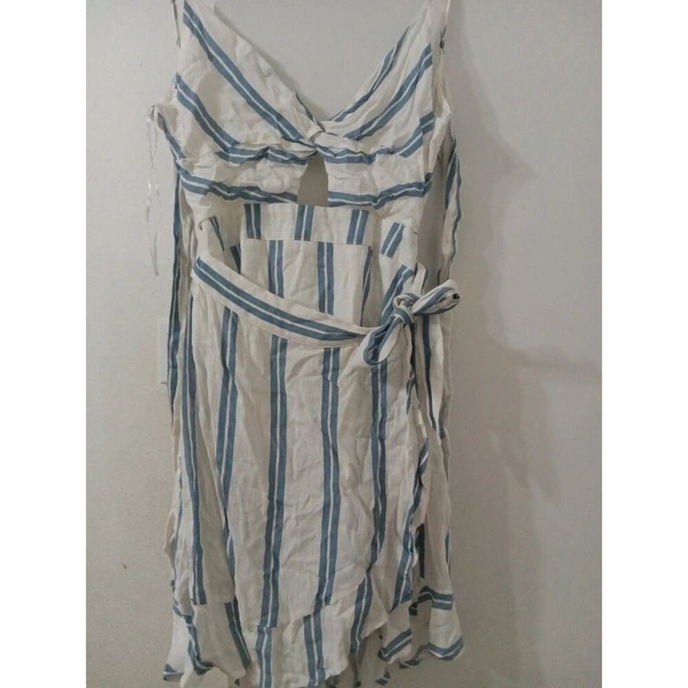 Cage Dresses Size M striped Tank Wrap Dress